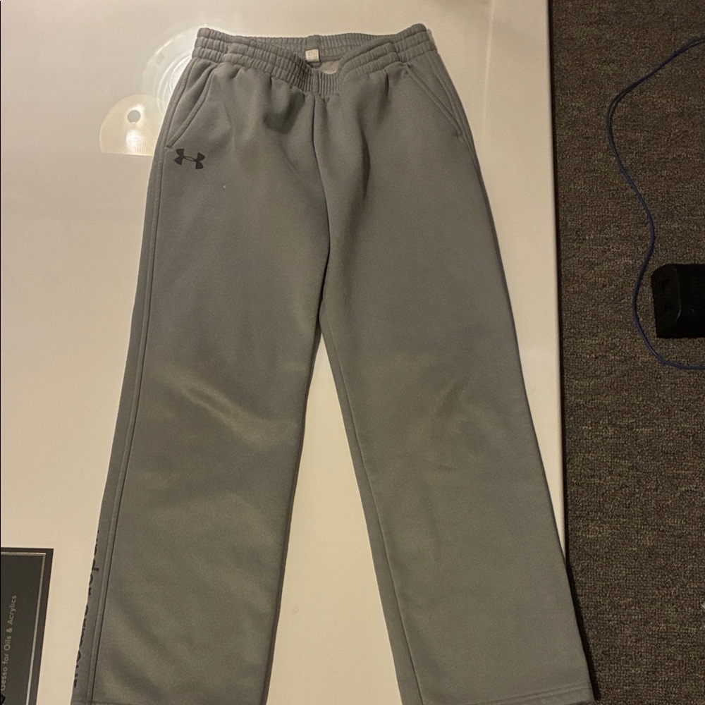 Under Armour Kids Light Gray Joggers